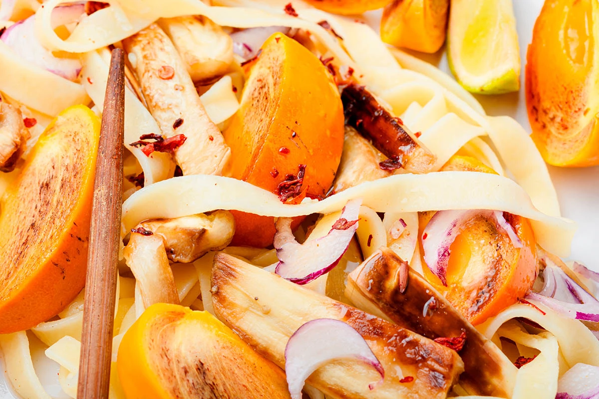 Паста с хурмой