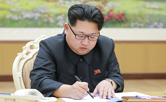 Лидер КНДР Ким Чен Ын


