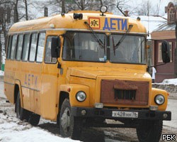 В Ростовской обл. перевернулся школьный автобус: есть жертвы