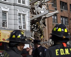 В Нью-Йорке на людей упал строительный кран