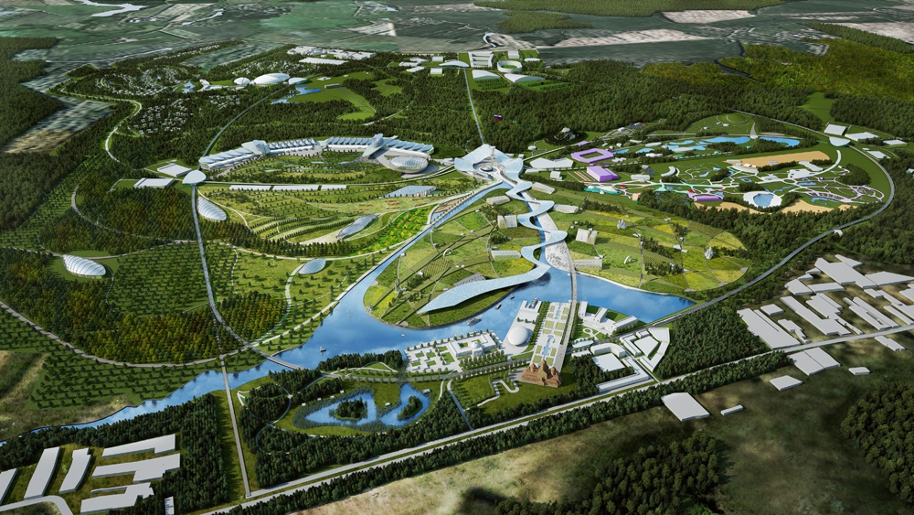 Как будет выглядеть крупнейший тематический парк в России