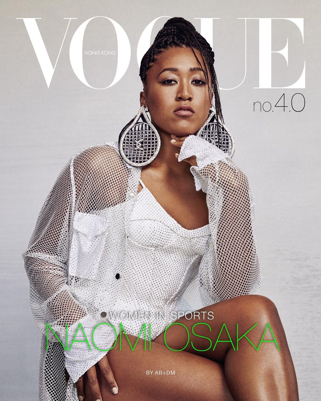 Наоми Осака на обложке Vogue Гонконг, август 2021