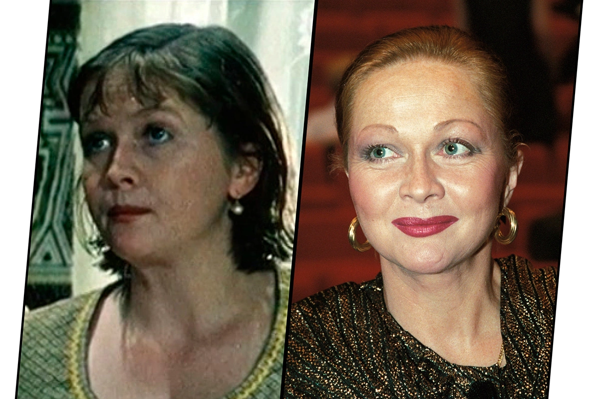 Наталья Гундарева в 1984 и 2000 годах