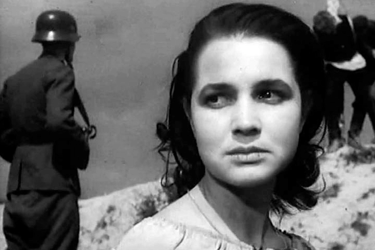 Инна Бурдученко, кадр из фильма «Иванна», 1959 год