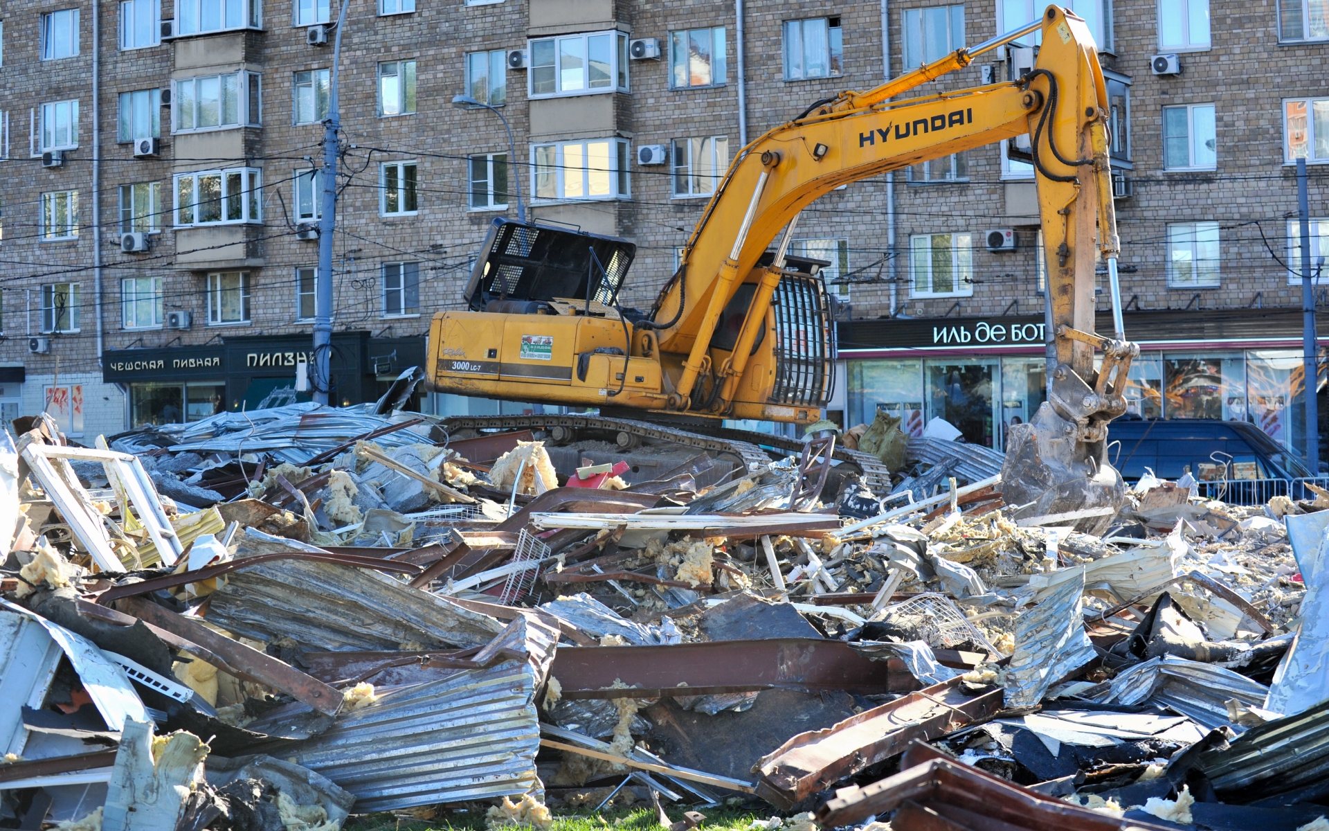 Общая площадь снесенных самостроев в Центральном округе Москвы в прошлом году составила 10,1 тыс. кв. м