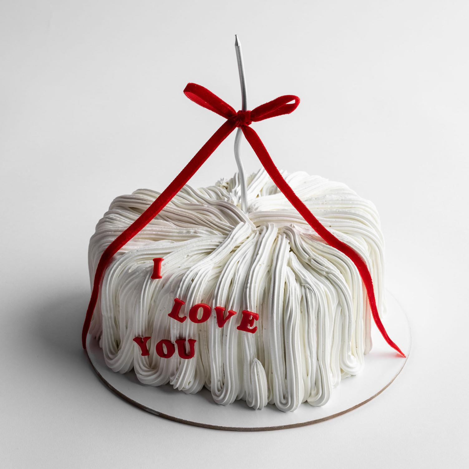 Торт-сердце I Love you