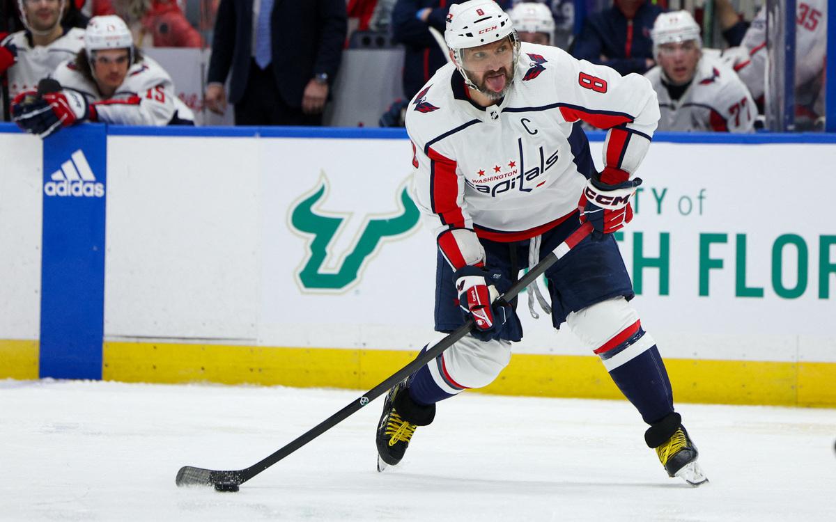 Овечкин впервые за шесть лет набрал очки в десяти матчах подряд в НХЛ