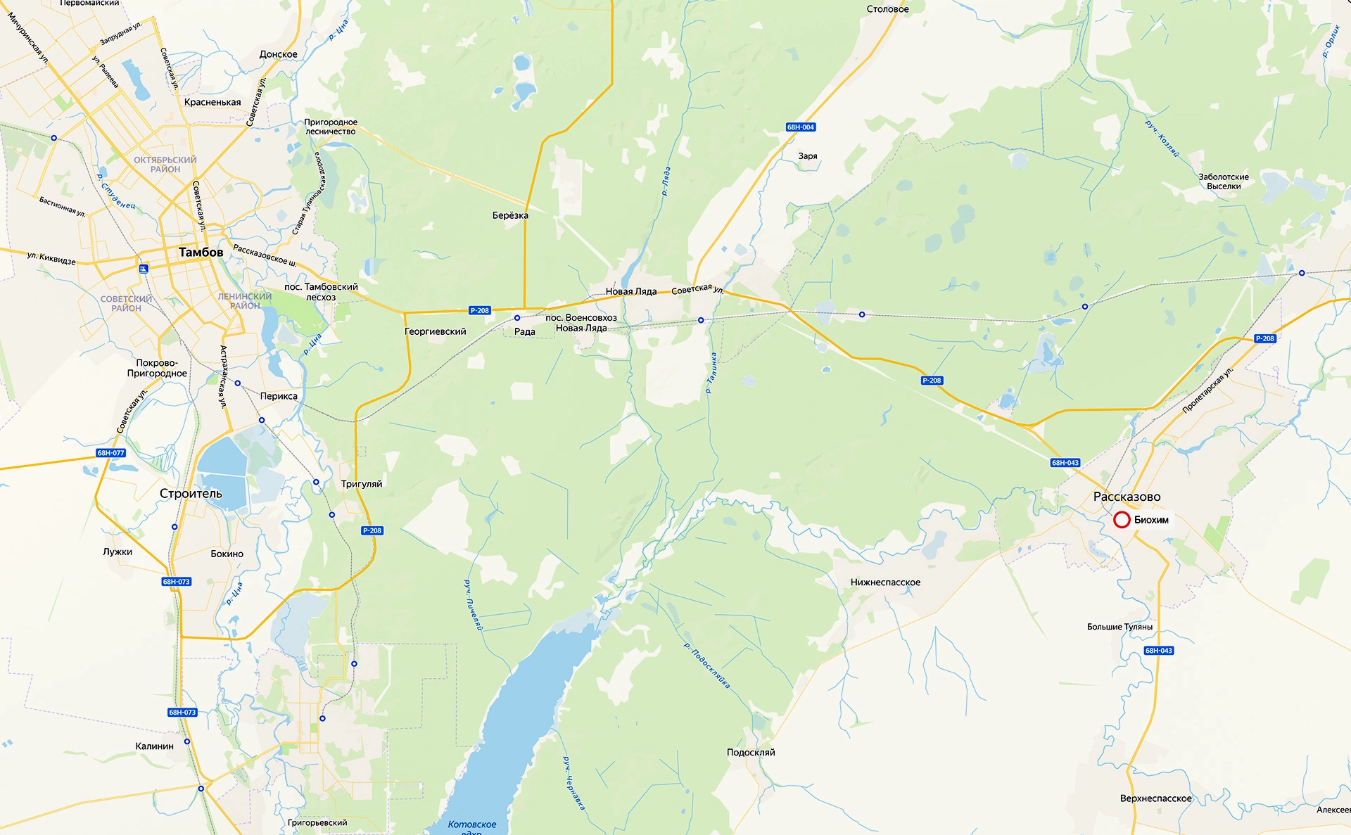 сервис «Яндекс.Карты»