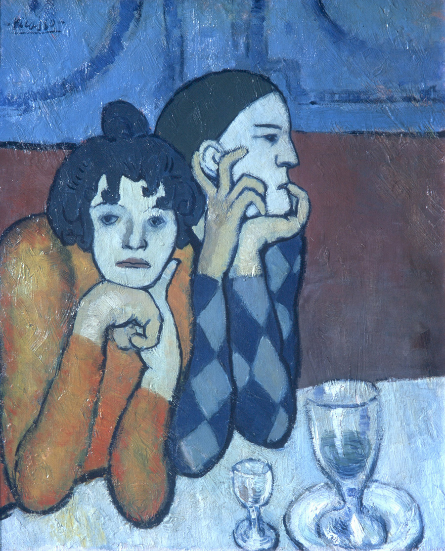 &laquo;Арлекин и его подружка&raquo;, 1901 год