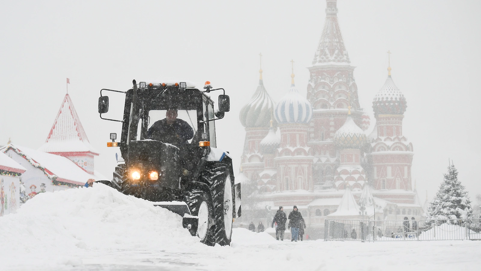 Снегопад в Москве, 27 января 2026 года