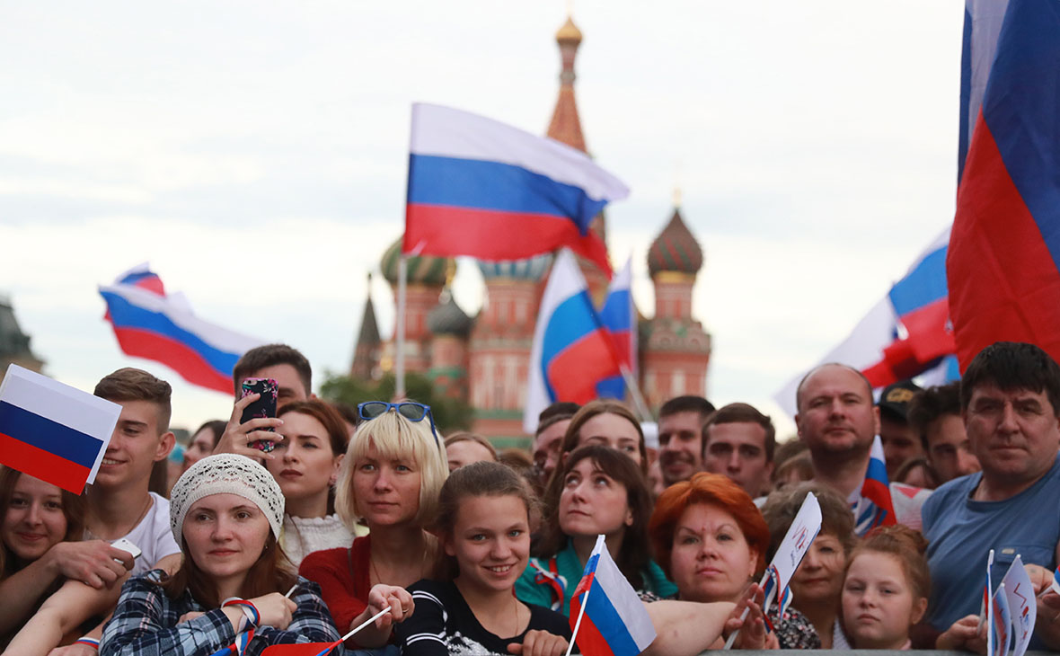 Празднование Дня России на Красной площади



