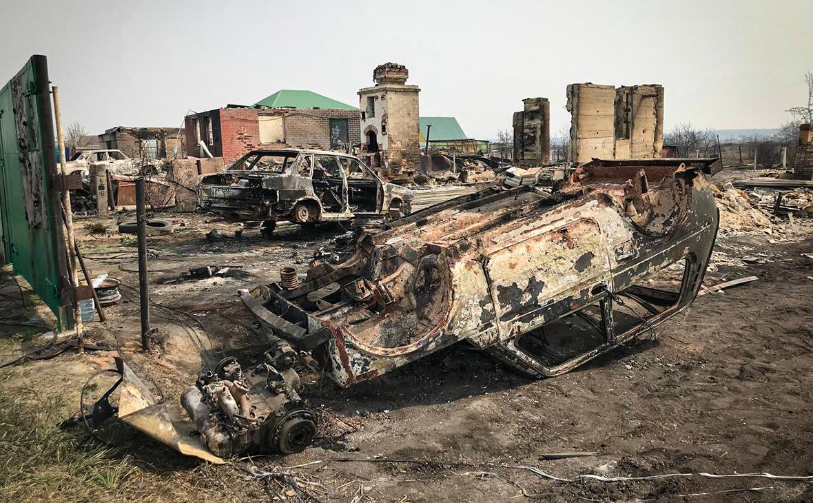 15–20 минут, и дома нет»: почему горят окрестности Кургана — РБК