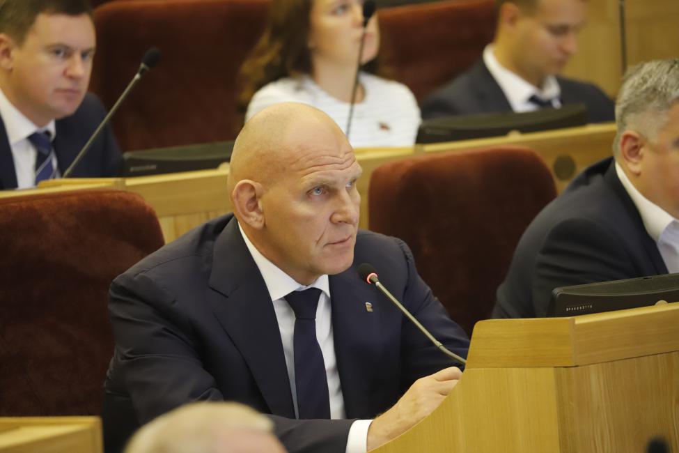 Александр Карелин (Фото: пресс-служба Заксобрания Новосибирской области)&nbsp;