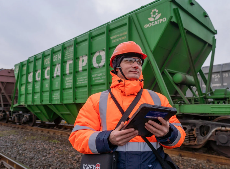 Компания ФосАгро внедрила голосовой мобильный обходчик на железной дороге