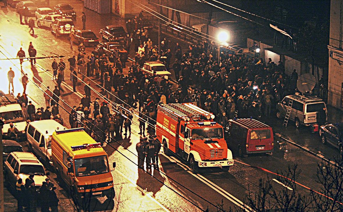 Обстановка у&nbsp;театрального центра на Дубровке, 24 октября 2002 г.