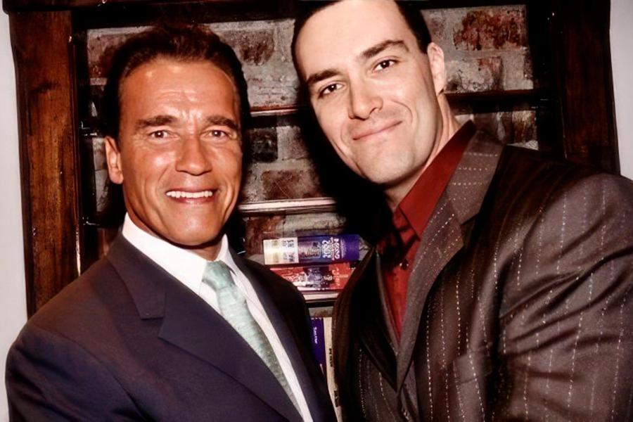 Арнольд Шварценеггер и Александр Невский (слева направо)