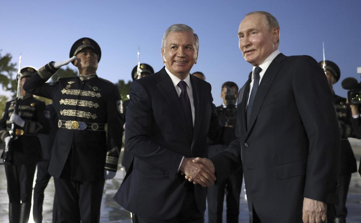 Шавкат Мирзиеев и Владимир Путин