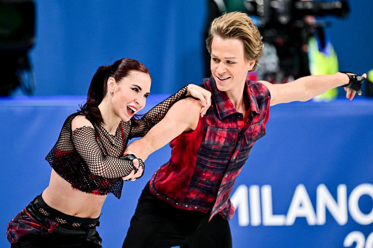 Диана Дэвис и Глеб Смолкин