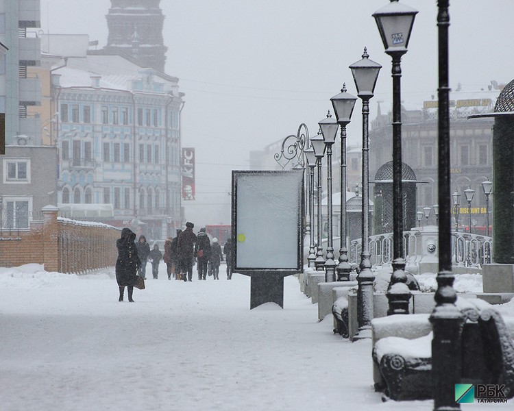 Мэр Казани призвал штрафовать за плохую уборку снега