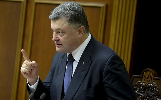 Президент Украины&nbsp;Петр Порошенко