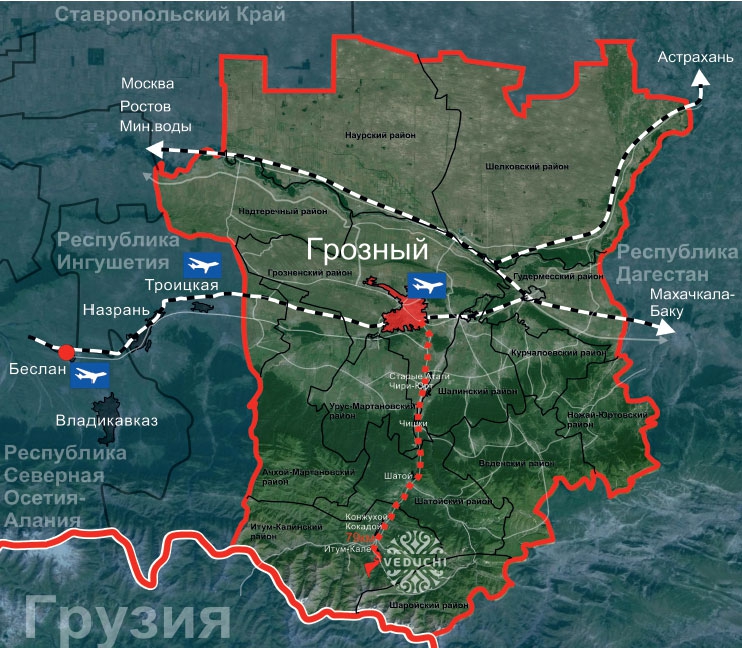 Мегапроекты Кадырова: репортаж с чеченских суперстроек