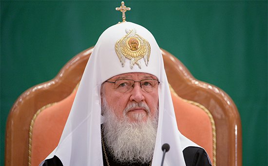 Патриарх Московский и Всея Руси Кирилл


