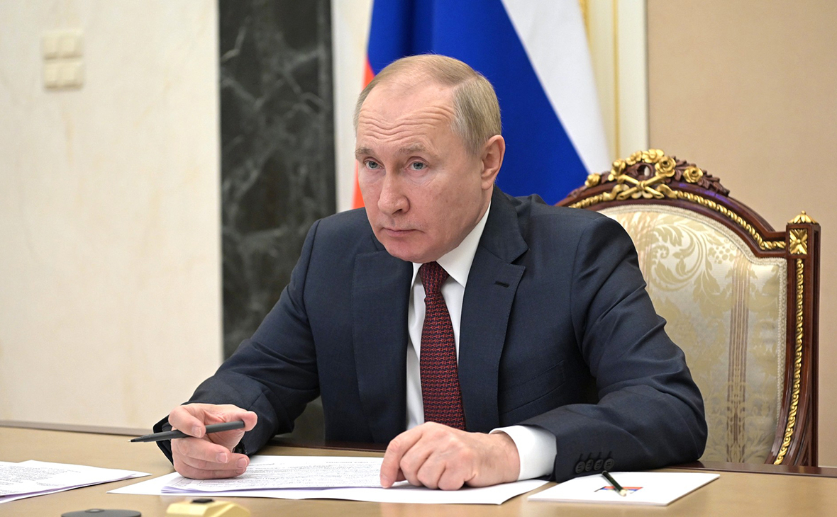 США вводят санкции в отношении Владимира Путина из-за вторжения в Украину