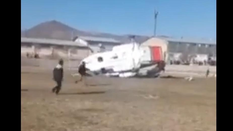 Вертолет с иранским министром потерпел крушение на юге страны