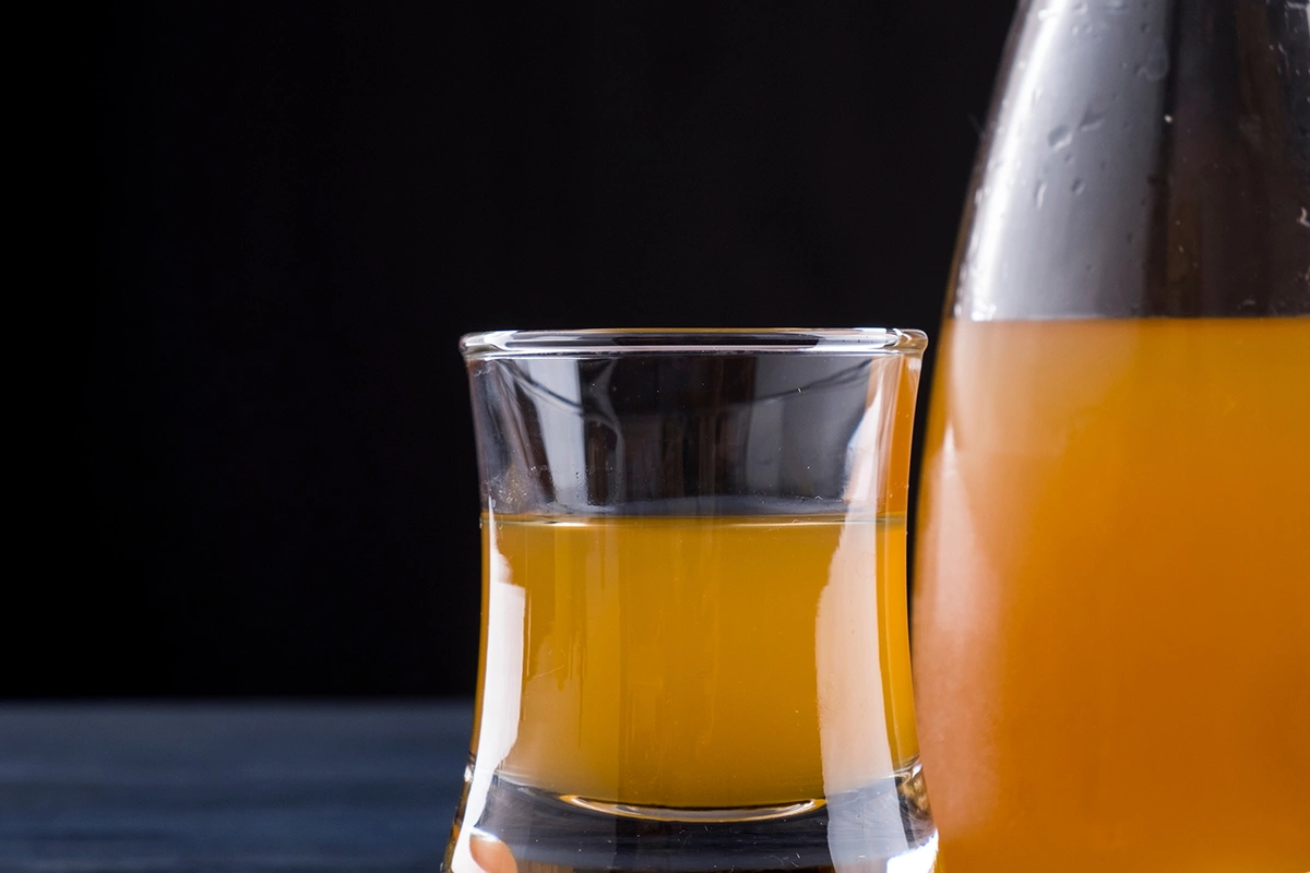 Настойка с яблоками и апельсинами на джине