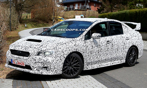 Новую Subaru Impreza заметили на тестах