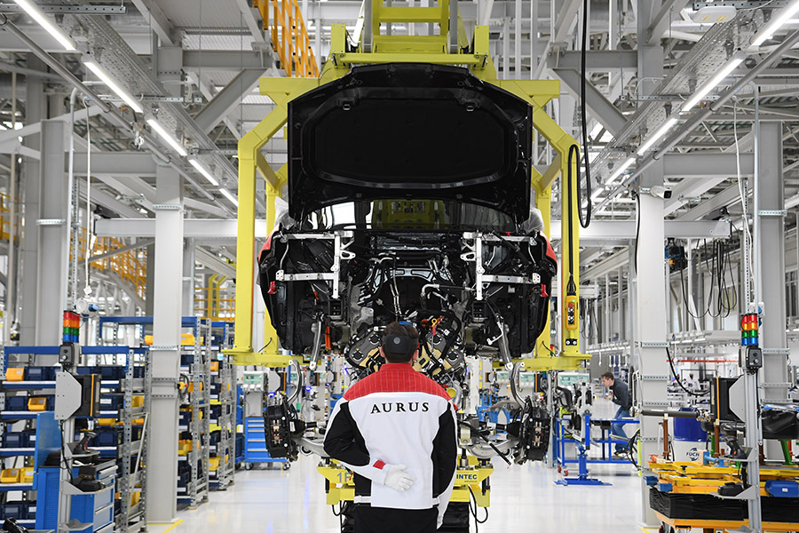 Автомобили будут выпускаться на заводе Ford Sollers в особой экономической зоне &laquo;Алабуга&raquo; в Татарстане.

На фото: линия окончательной сборки