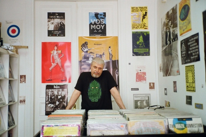 сообщество во "ВКонтакте" магазина виниловых пластинок Spin