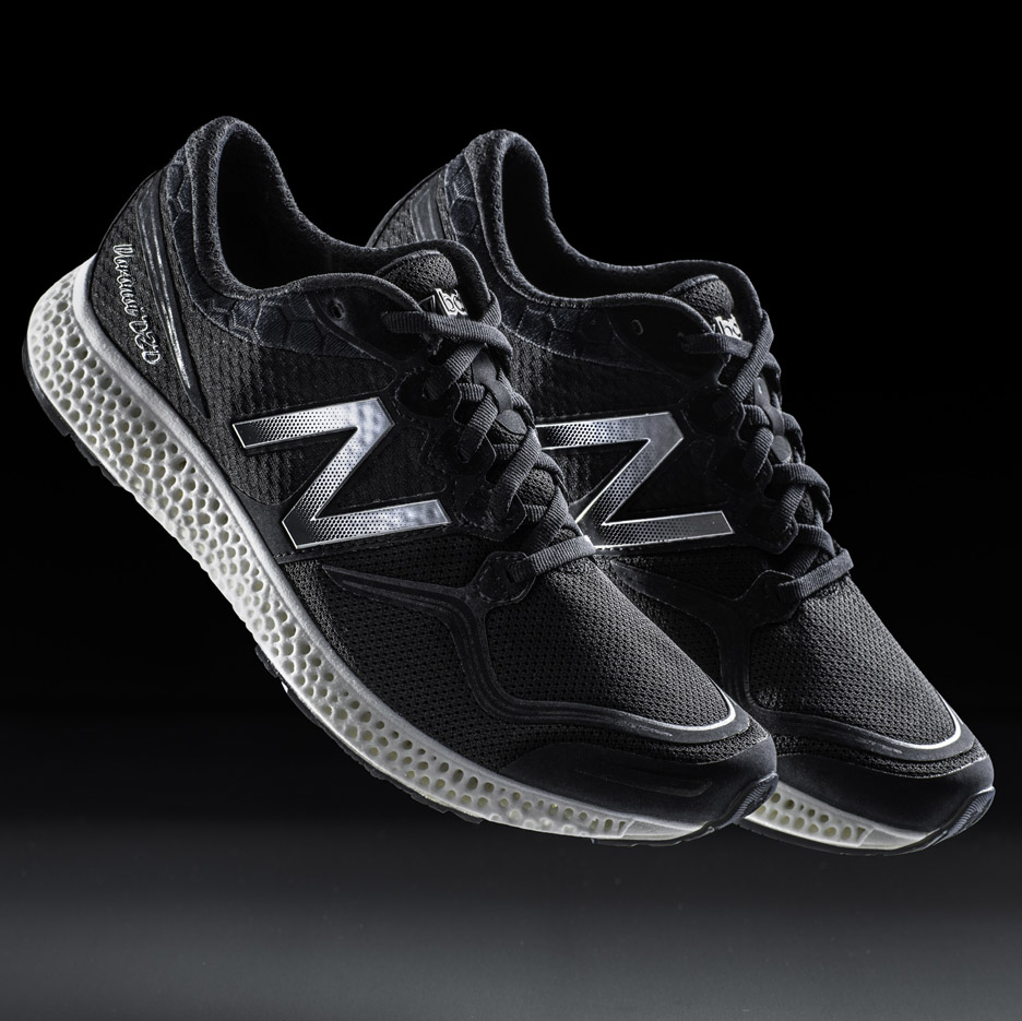 Кроссовки New Balance с подошвой, напечатанной на 3D-принтере