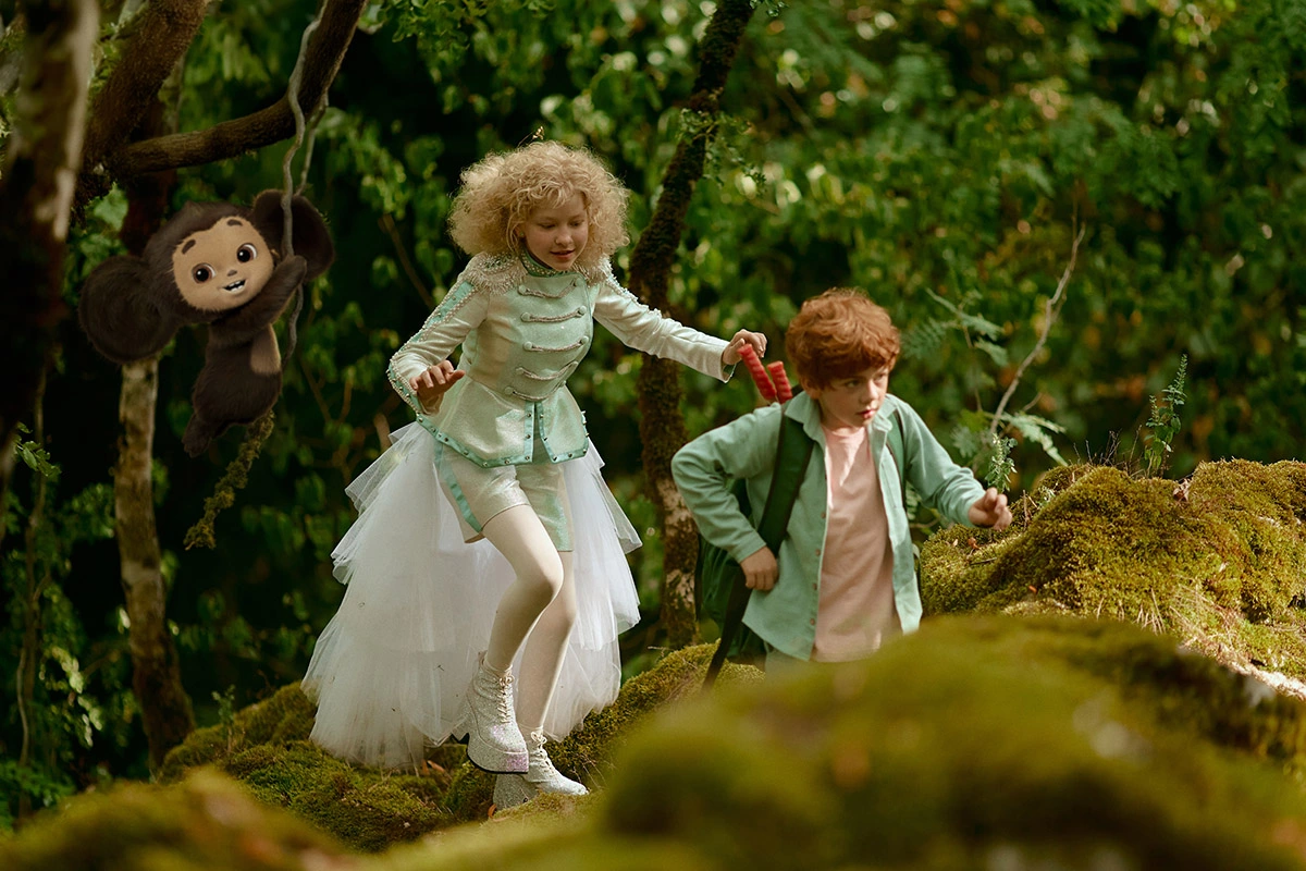 Кадры со съемок фильма «Чебурашка 2»