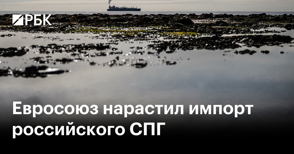 Евросоюз нарастил импорт российского СПГ
