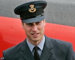 Принц Уильям посадил военный вертолет у дома своей подружки
