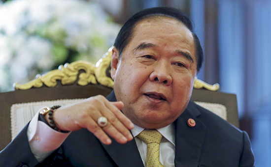 Вице-премьер Таиланда Прают Вонгсуван
