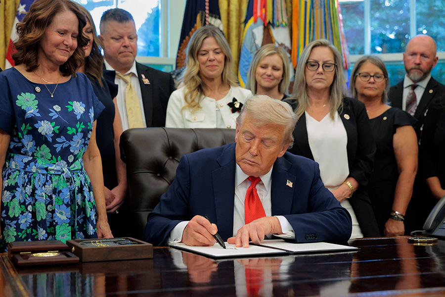 Дональд Трамп, 25 августа 2025 г.