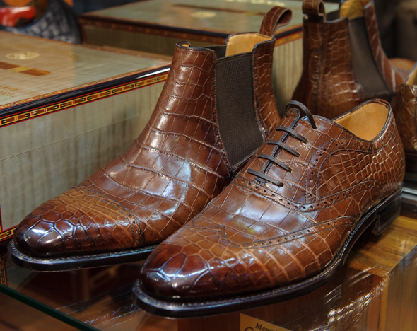 В Москве презентовали коллекцию уникальной мужской обуви