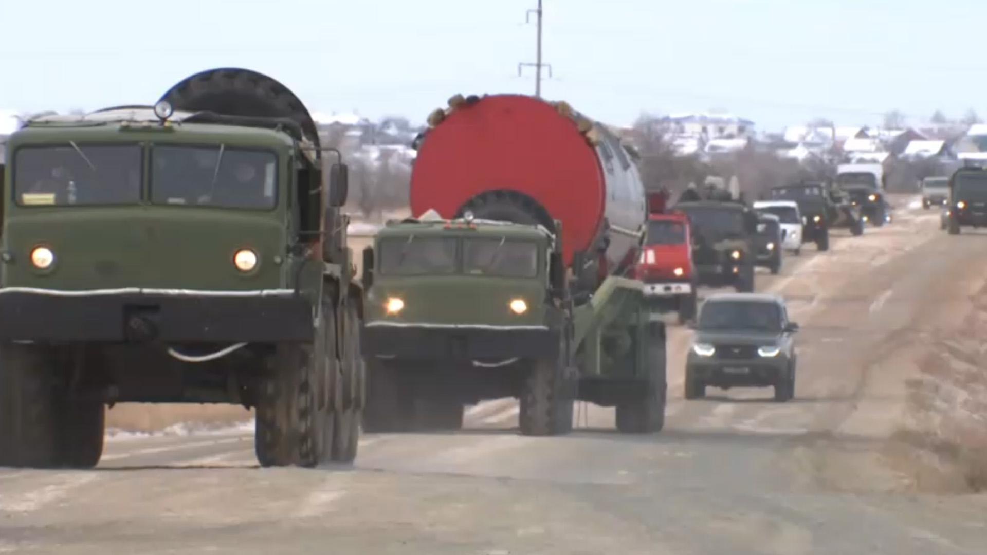 В Оренбургской области на дежурство заступил новый полк с «Авангардами»