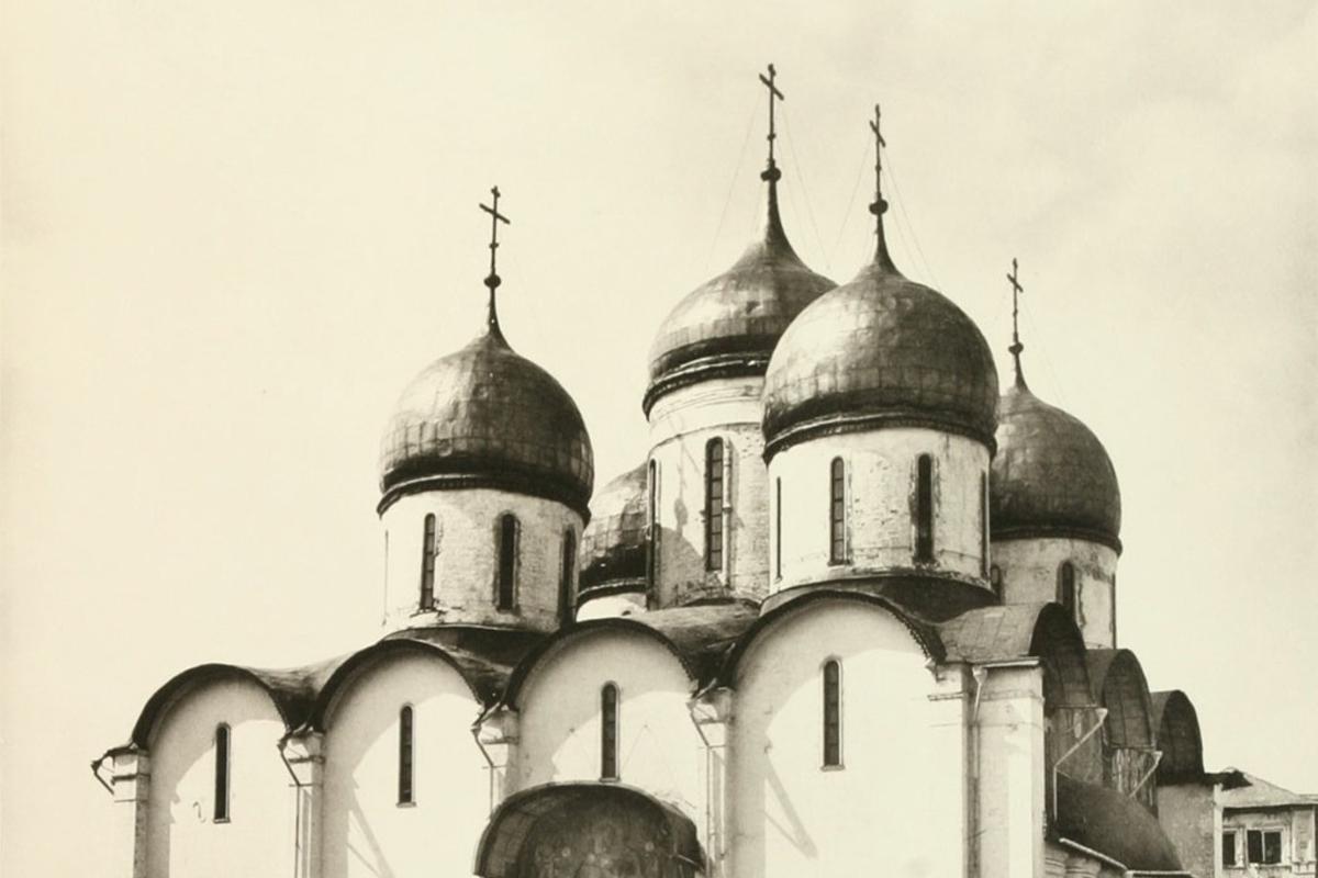 Успенский собор в Кремле. 1883 год