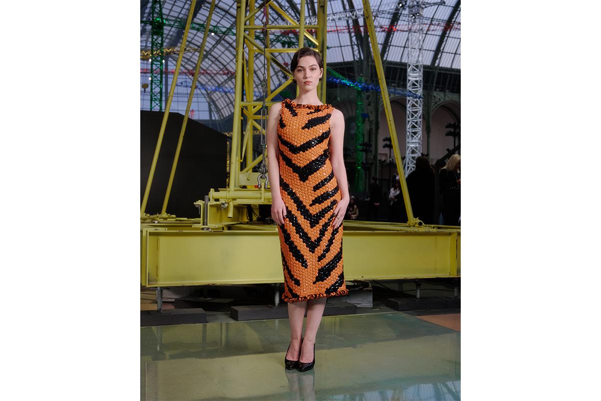 Анамария Вартоломей на показе женской коллекции Chanel осень/зима 2026-2027 в рамках Недели моды в Париже