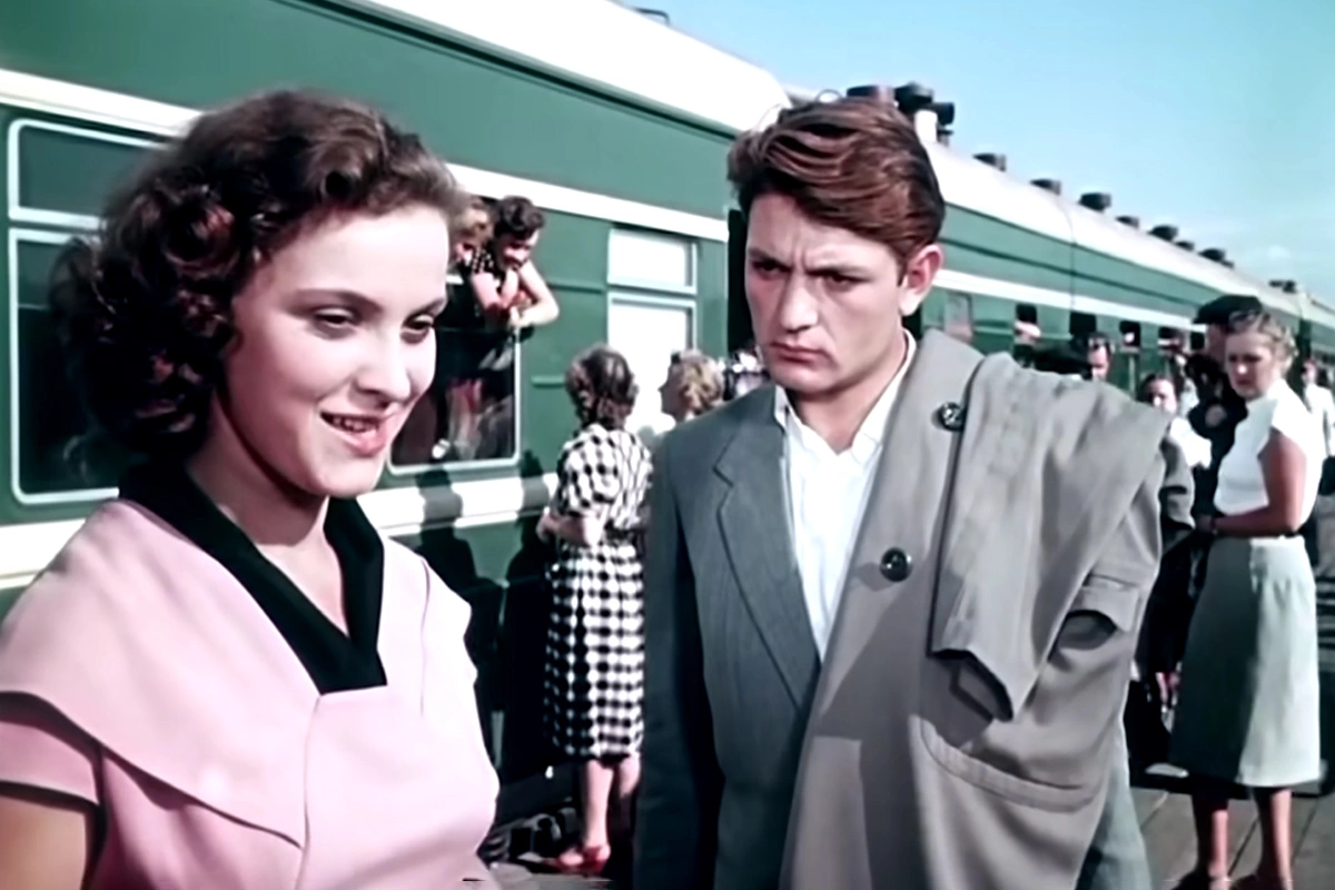Кадр из фильма «Разные судьбы», режиссер Леонид Луков, 1956 год