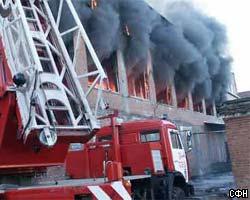 Пожар на заводе "Серп и Молот" потушен
