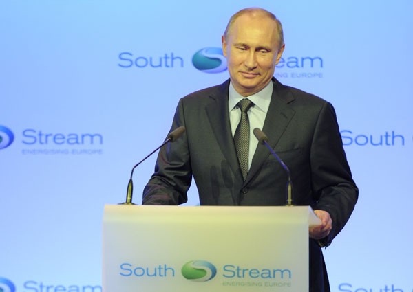 В.Путин запустил строительство газопровода "Южный поток"