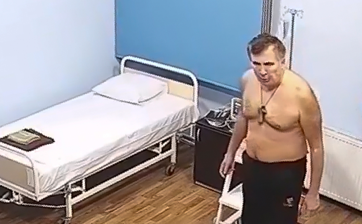 Михаил Саакашвили в тюрьме