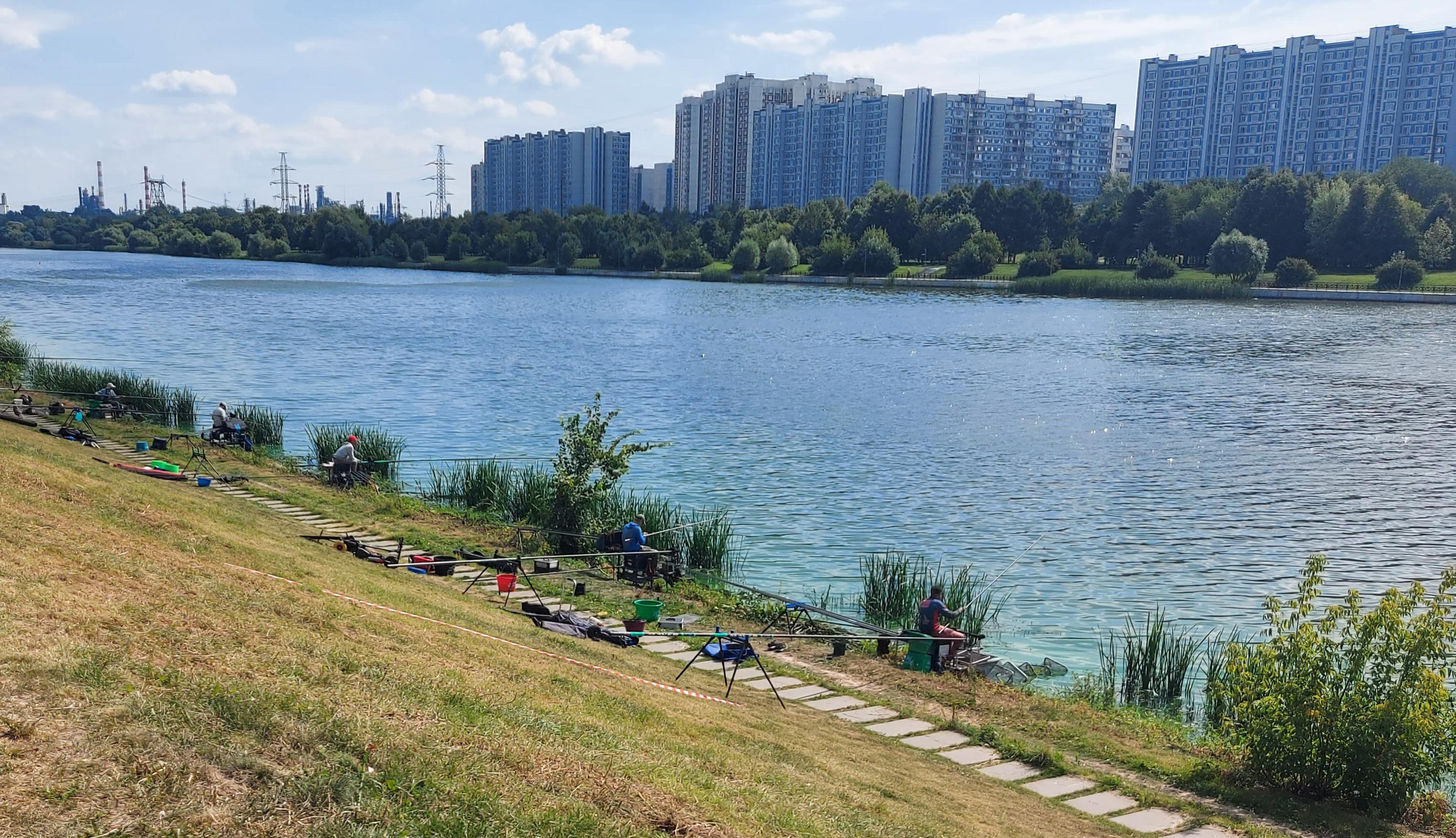 москва река в марьино