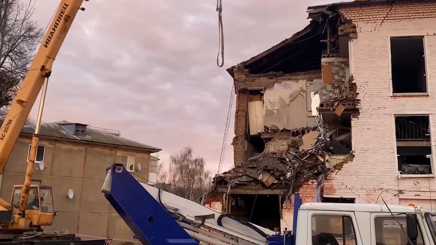 СК установил причастного к взрыву газа в жилом доме в Тульской области