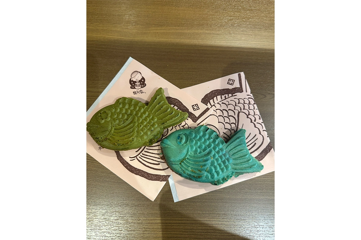 Традиционный десерт — рыбка тайяки