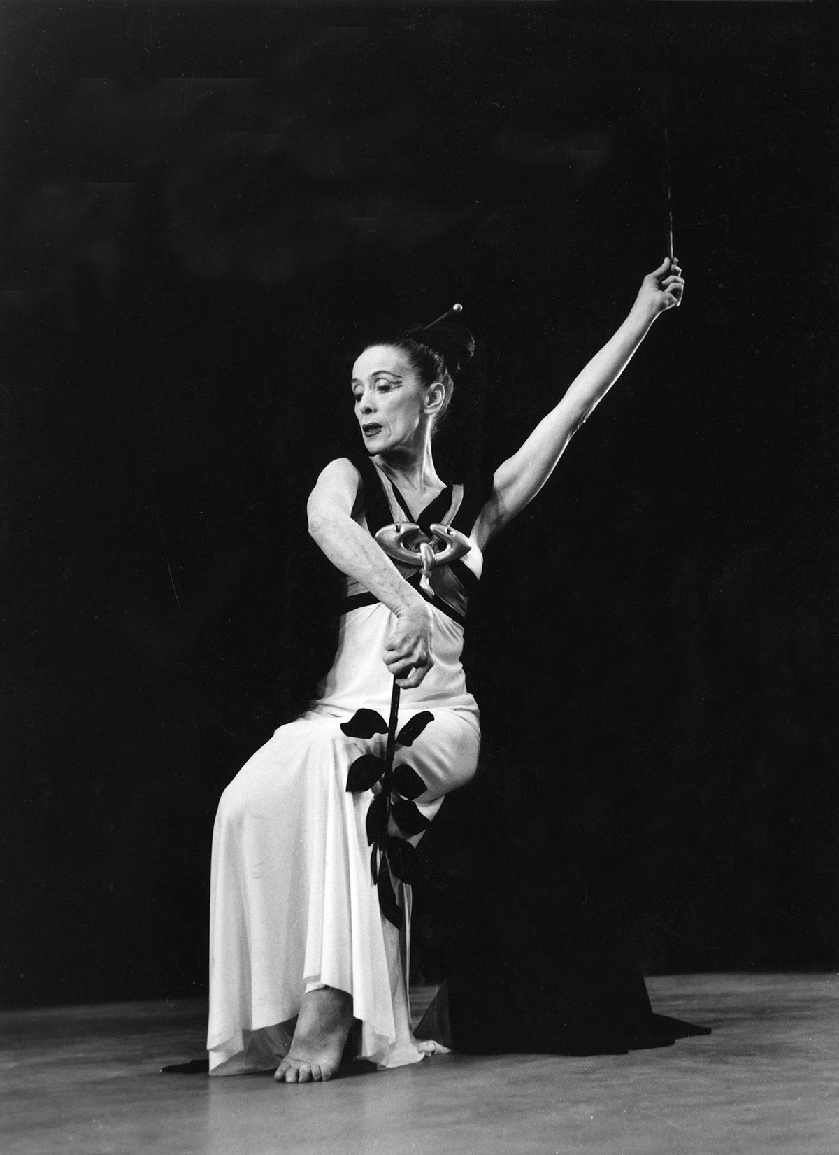 Марта Грэм в балете &laquo;Ночное путешествие&raquo;&nbsp;